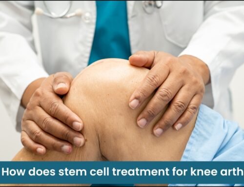 How does stem cell therapy work in arthritis knee condition?